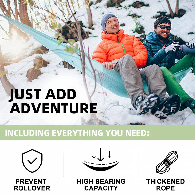Outdoor Camping Hammock - Single or Double Hammock