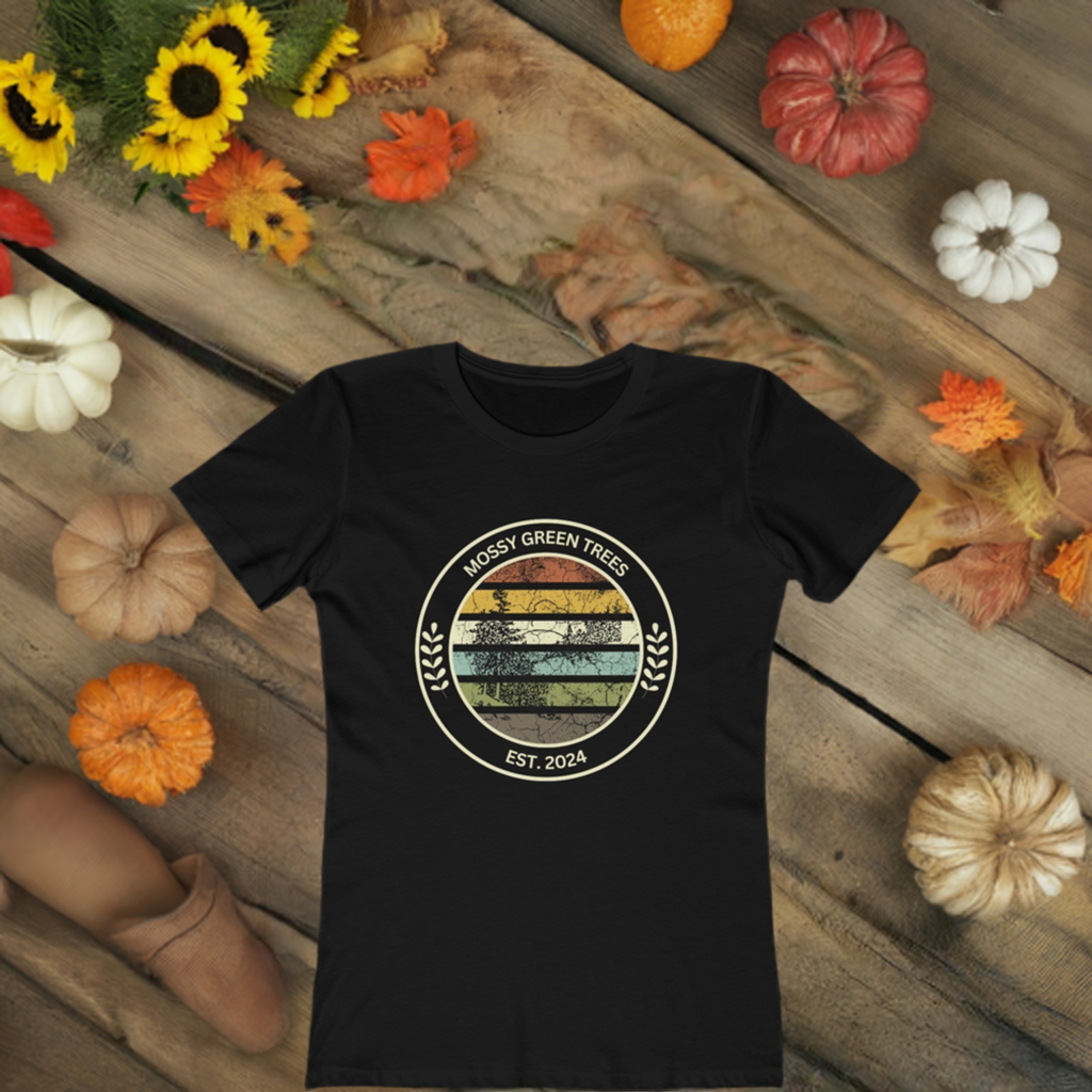 Mossy Green Trees - Tee for Women