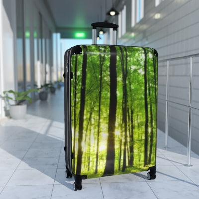 Mossy Green Trees Luggage