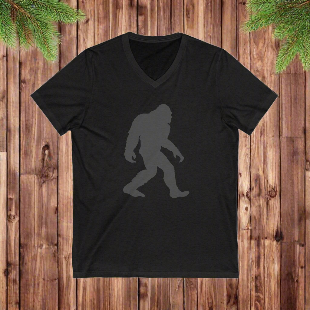 Bigfoot Women's V Neck T-shirt