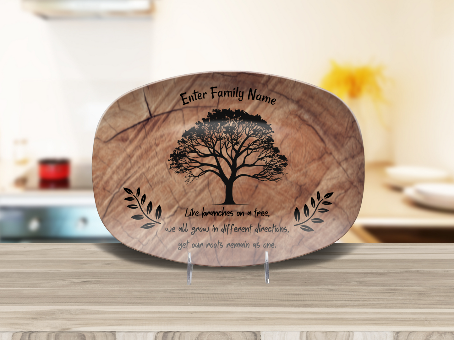 Family Tree of Life - Personalized Platter