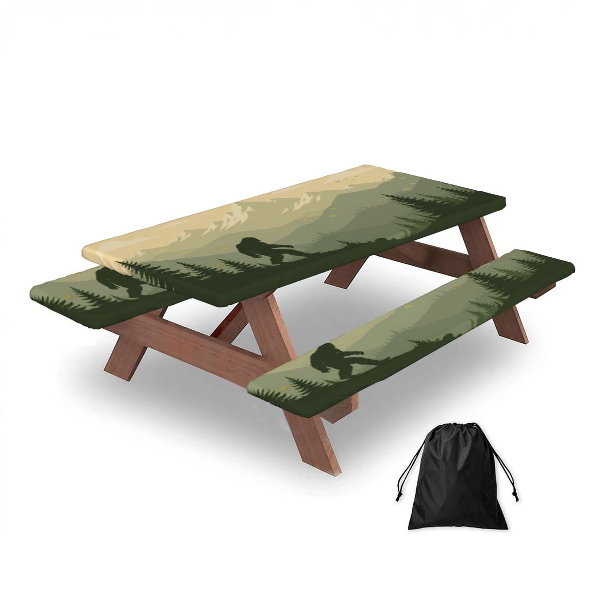 Bigfoot Picnic Table Cover with Bench Covers 5FT