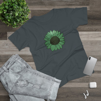 Green Flower Women's T-shirt