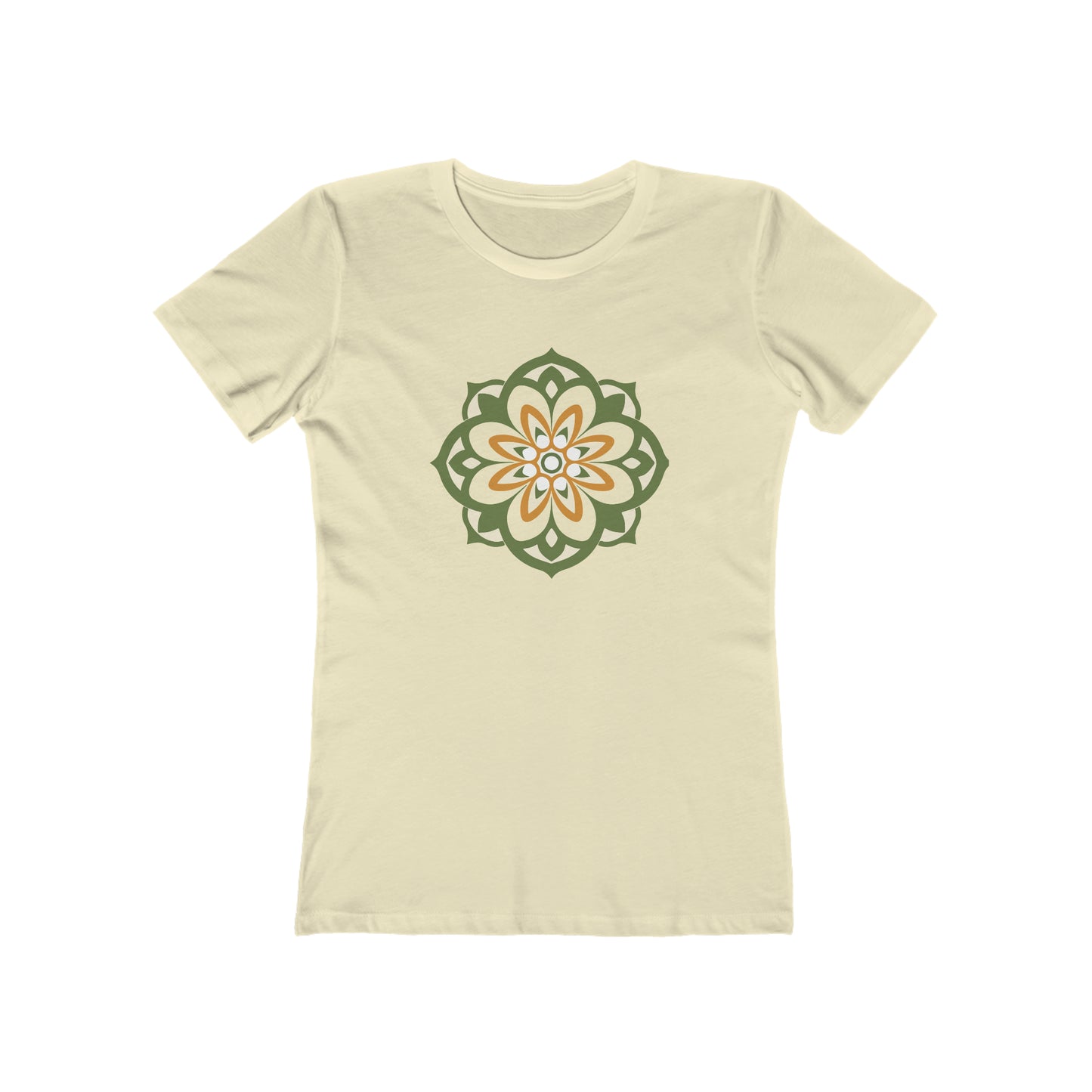 Green Irish Flower -The Boyfriend Tee for Women