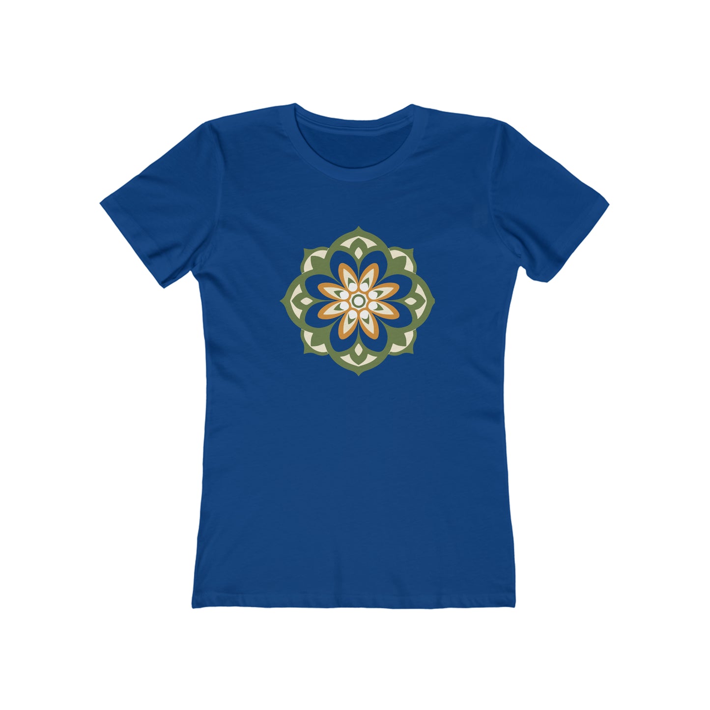 Green Irish Flower -The Boyfriend Tee for Women