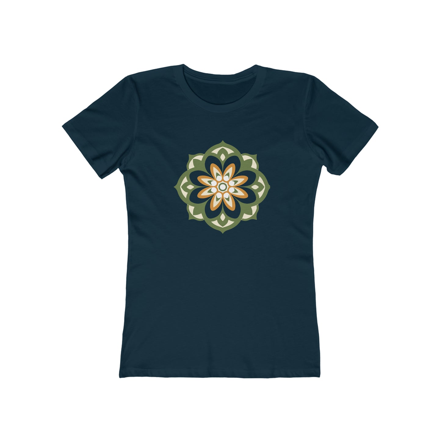 Green Irish Flower -The Boyfriend Tee for Women