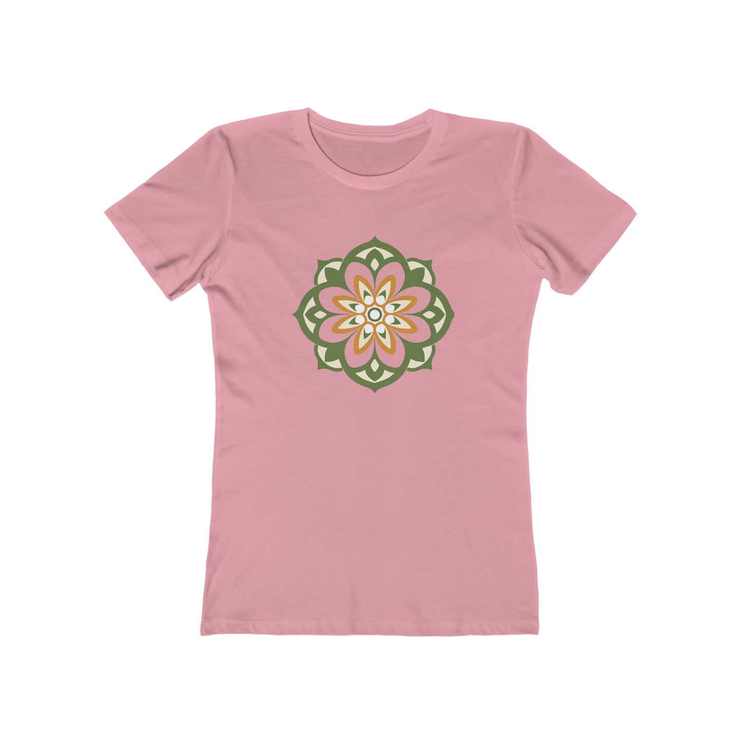 Green Irish Flower -The Boyfriend Tee for Women