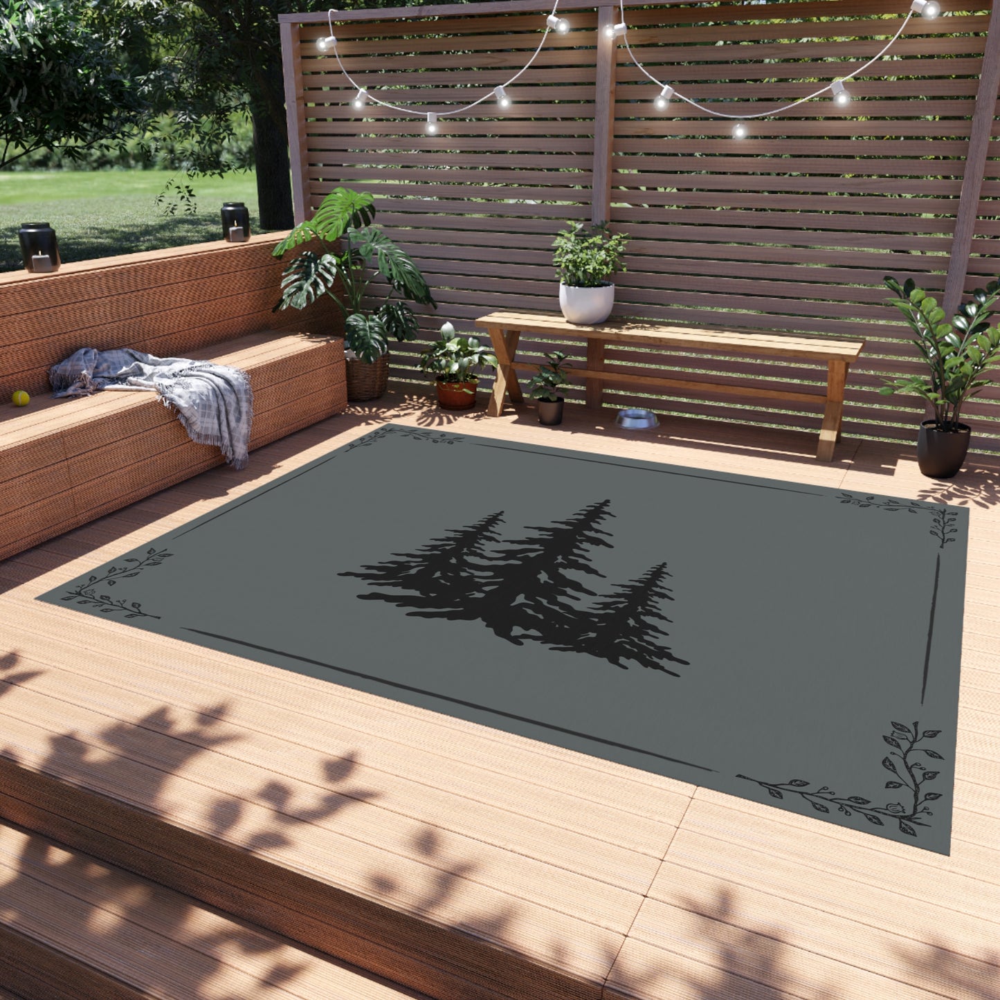 Mountain Pines Outdoor Rug