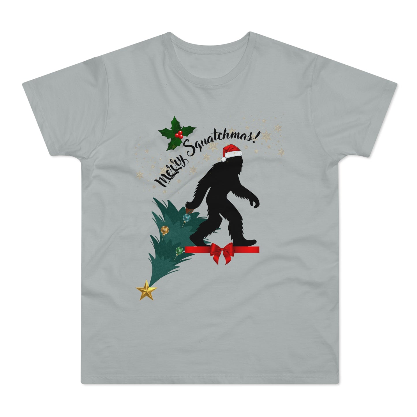 Merry Squatchmas T-shirt for Men