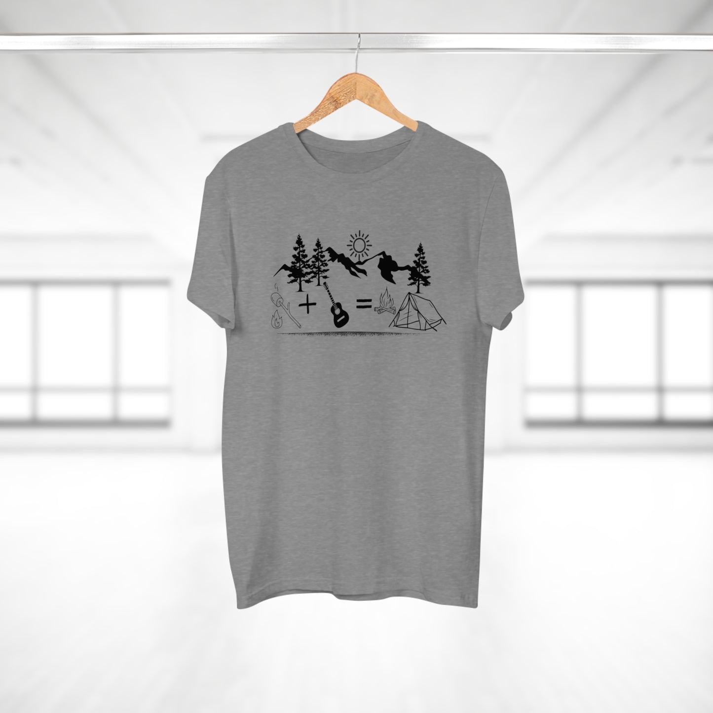 Mountain Camping - Men's T-shirt