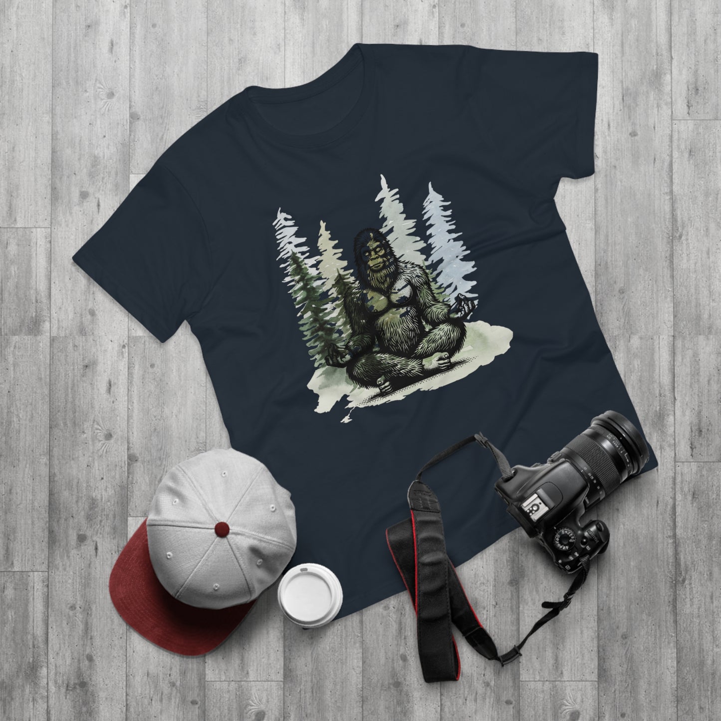 Bigfoot Zen T-shirt - Men's T Shirt