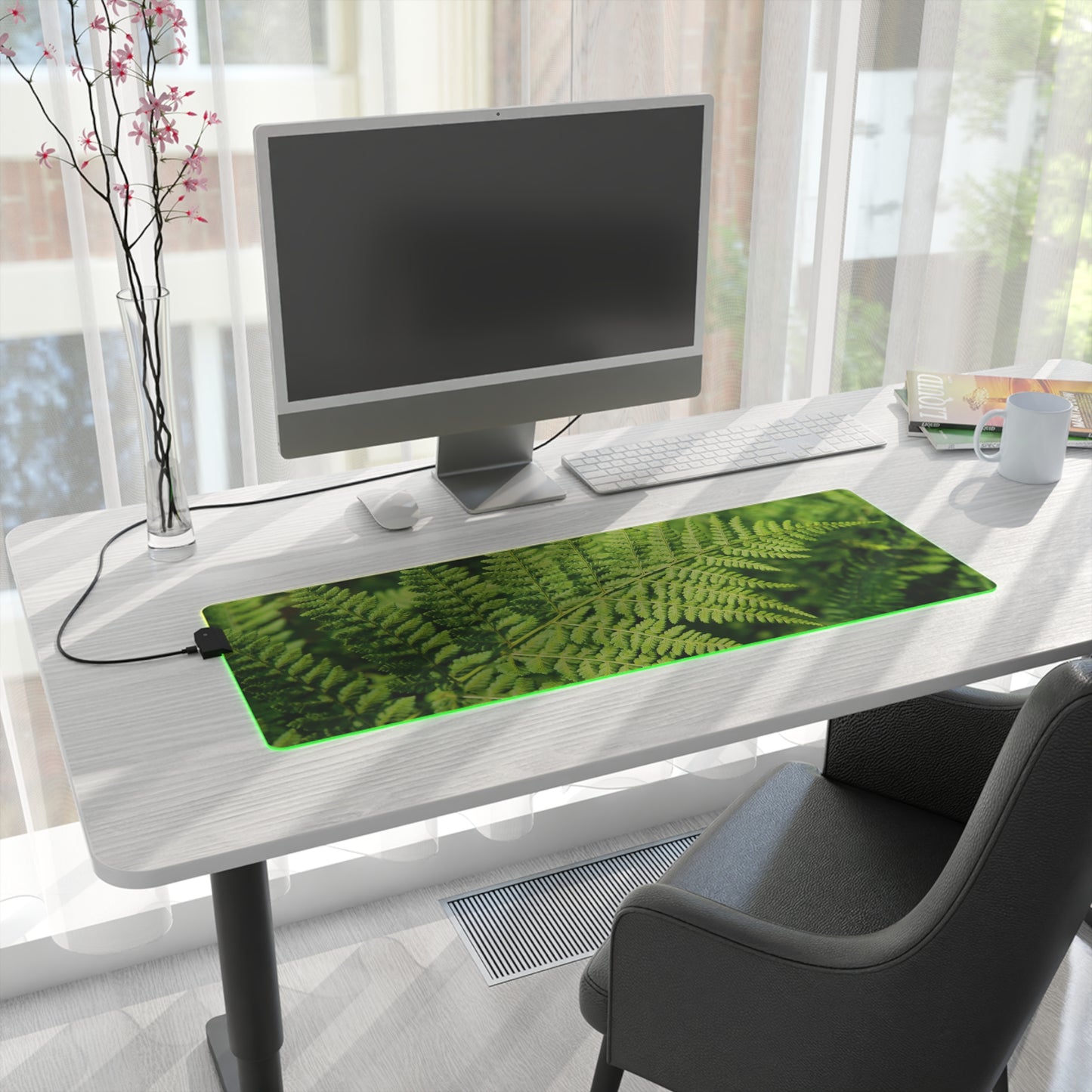 Fern LED Gaming Mouse Pad