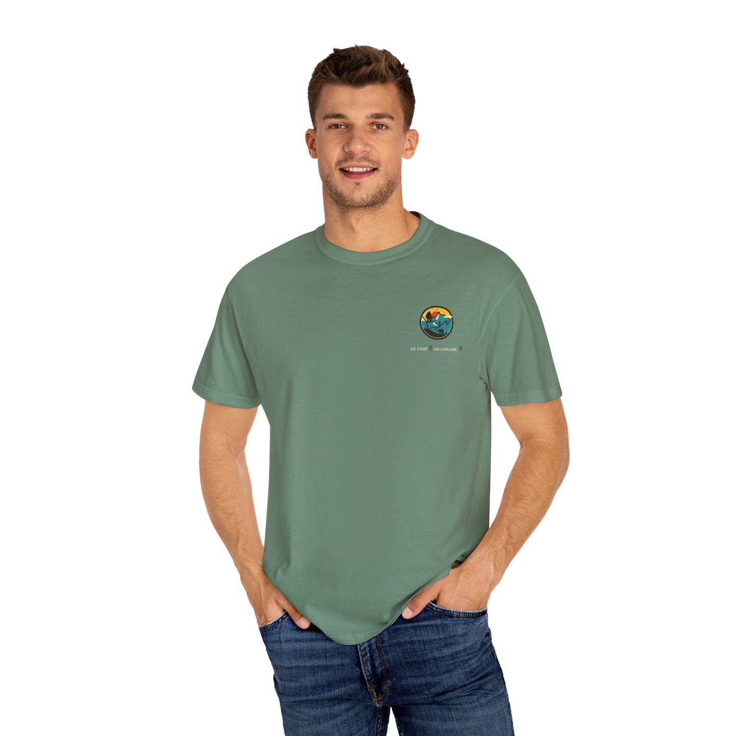 Bigfoot In the Mountains Unisex T-shirt