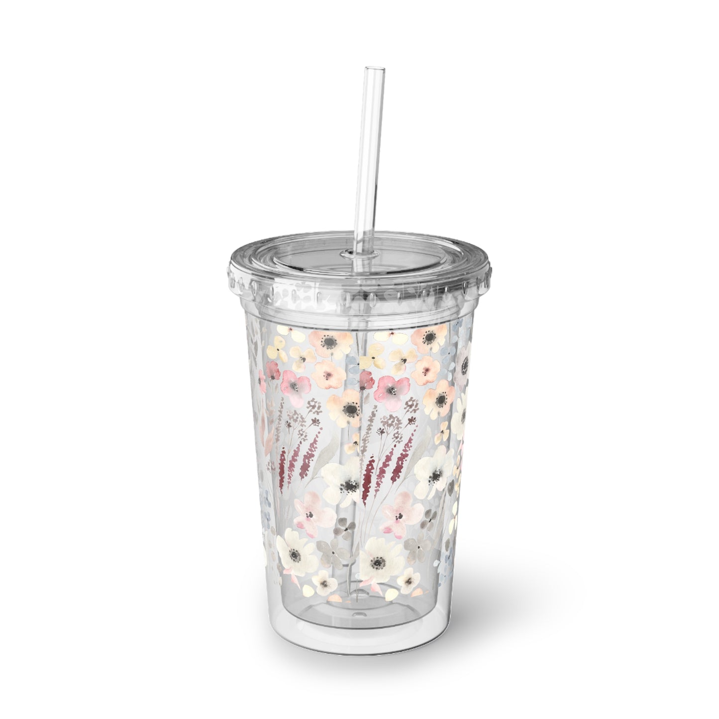 Pretty Petals Acrylic Cup