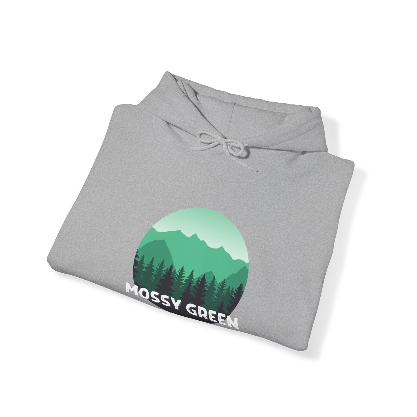 Mossy Green Trees Unisex Heavy Blend™ Hooded Sweatshirt