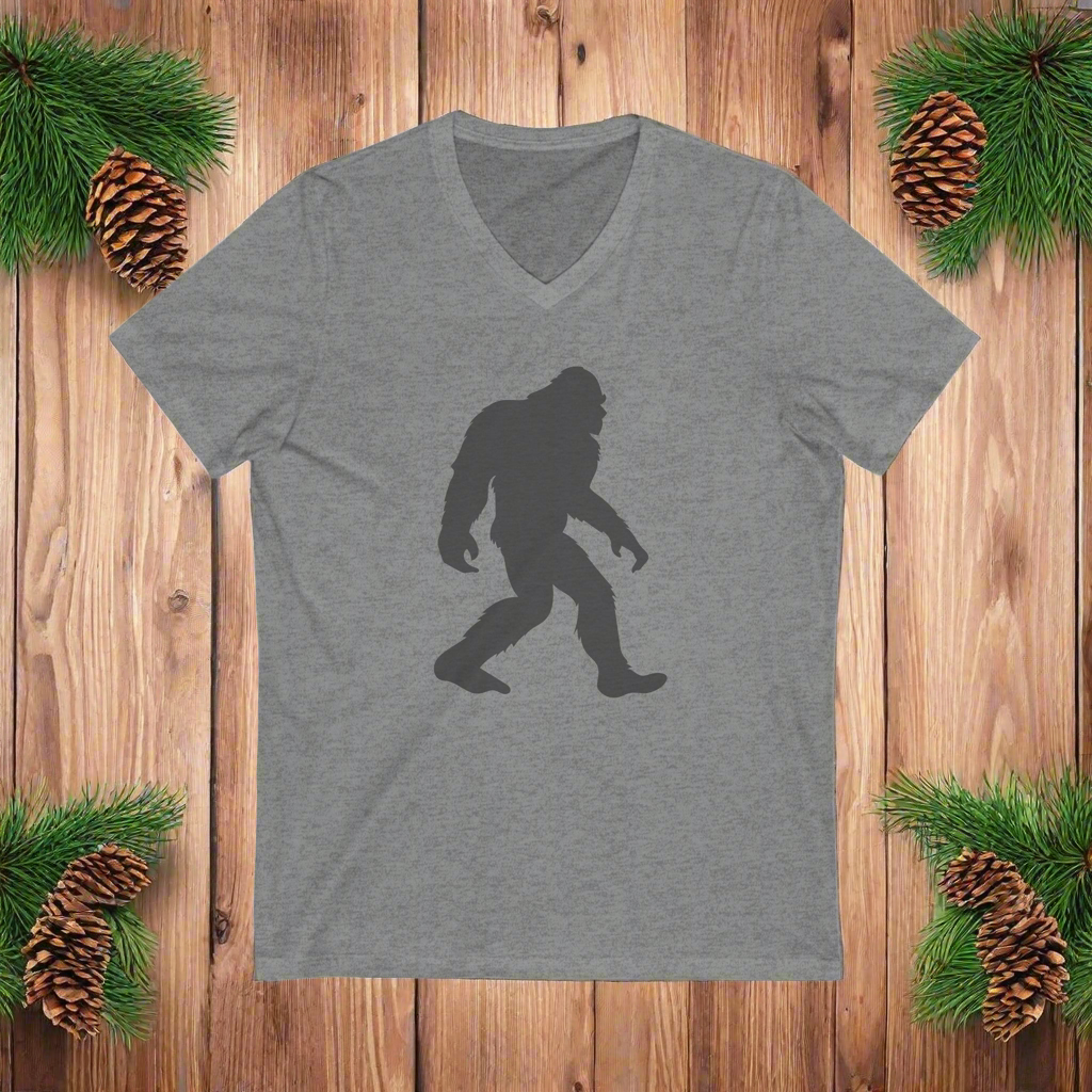 Bigfoot Women's V Neck T-shirt