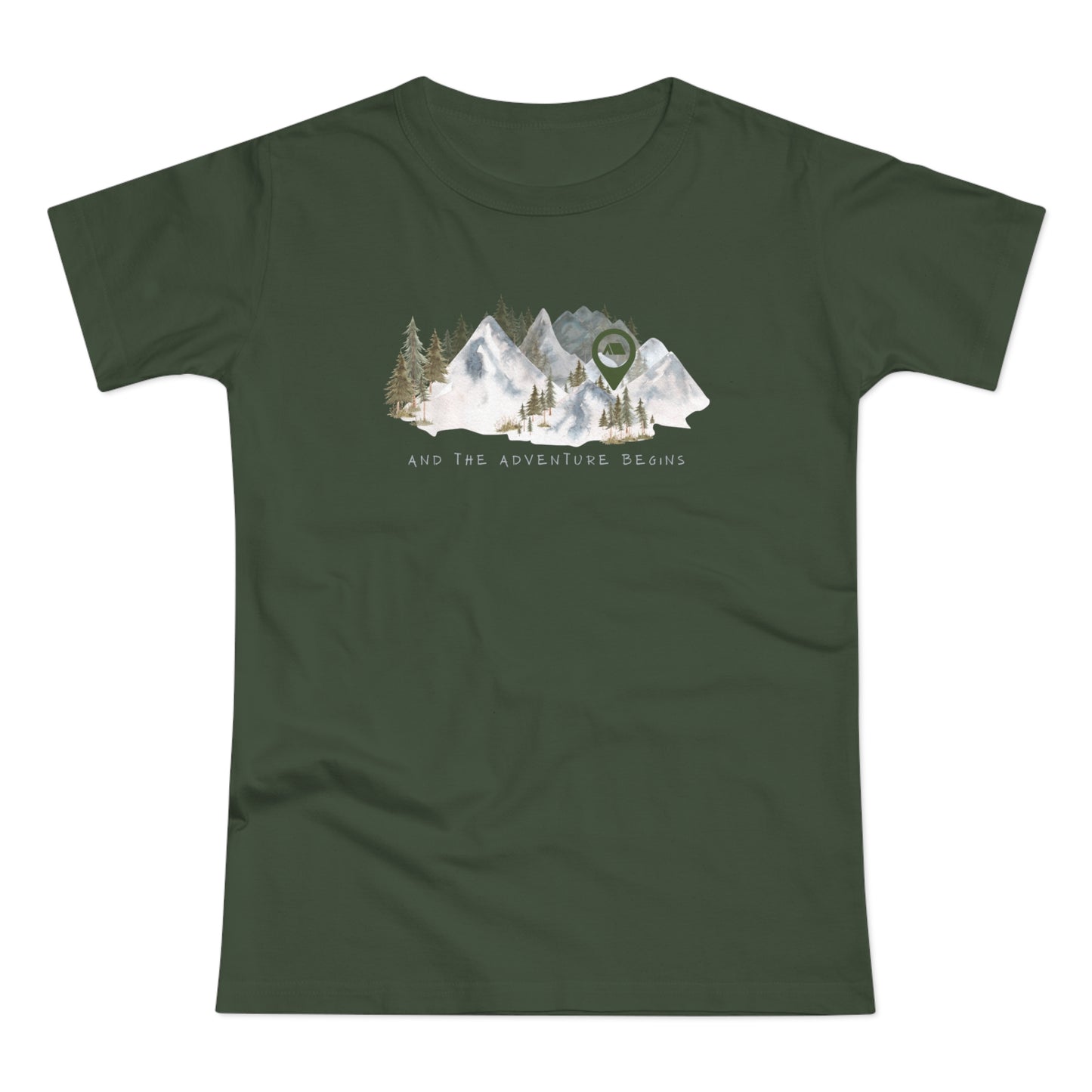 Adventure Begins - Women's T-shirt