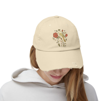 Hey Bird - Distressed Cap