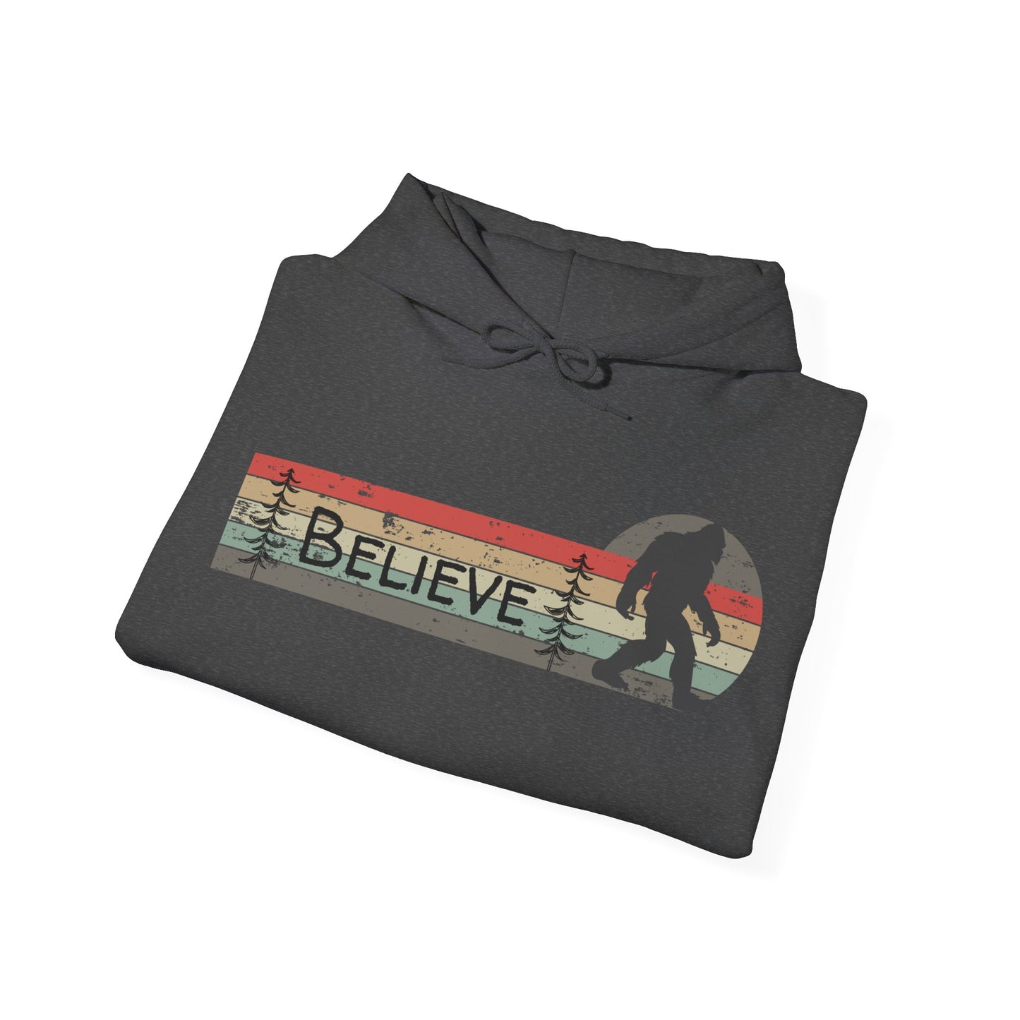 Bigfoot Believe Hooded Sweatshirt