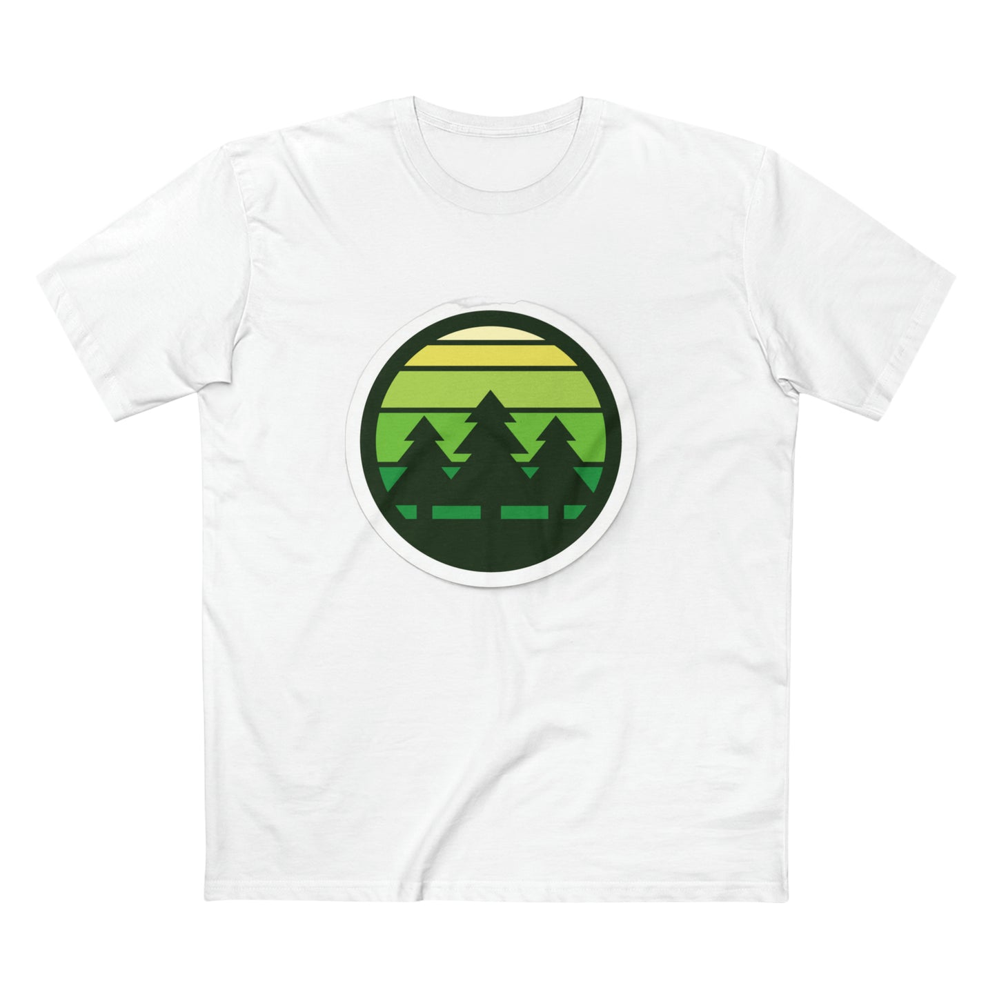 Green Trees - Men's Staple Tee