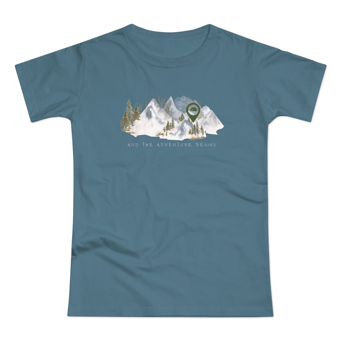 Adventure Begins - Women's T-shirt