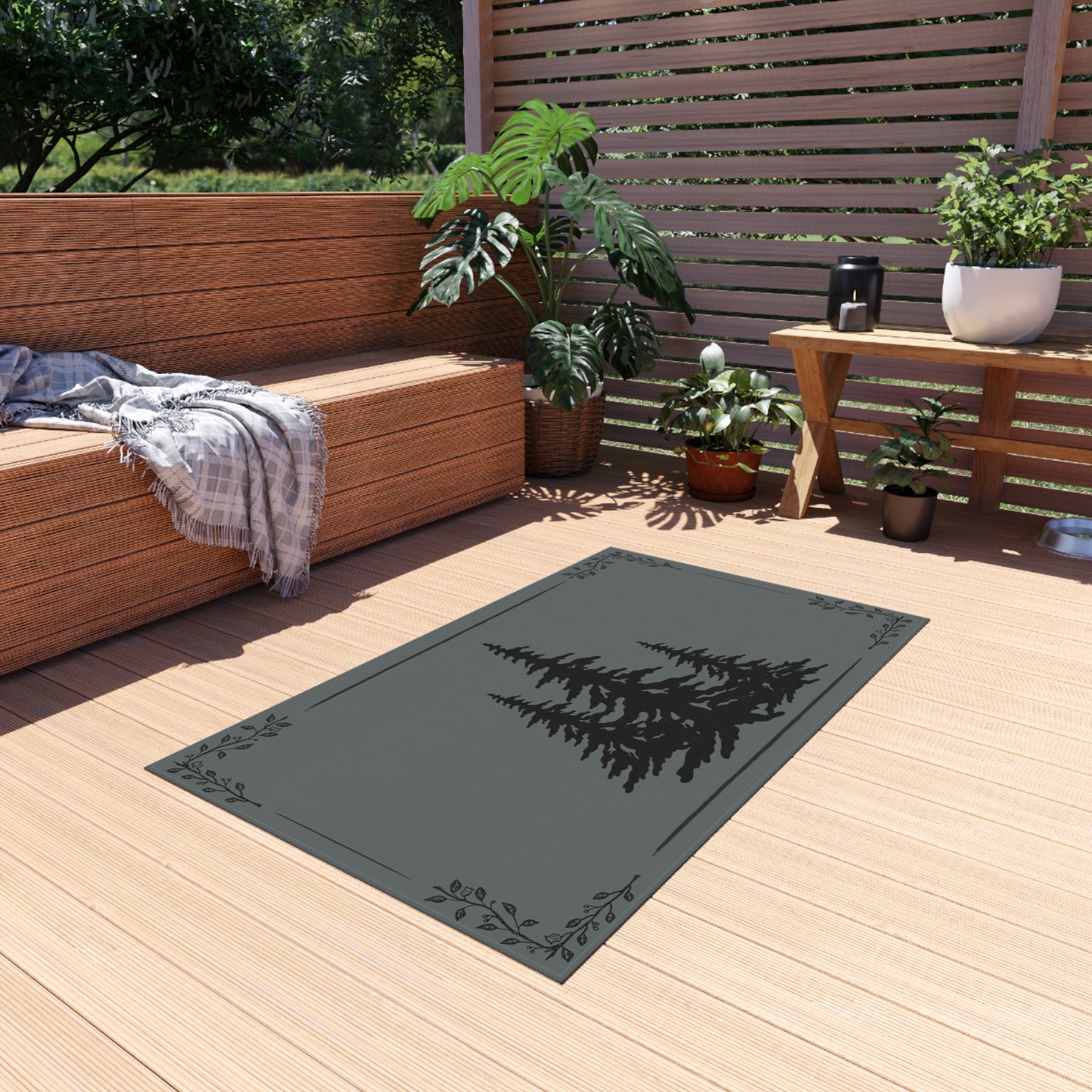 Mountain Pines Outdoor Rug