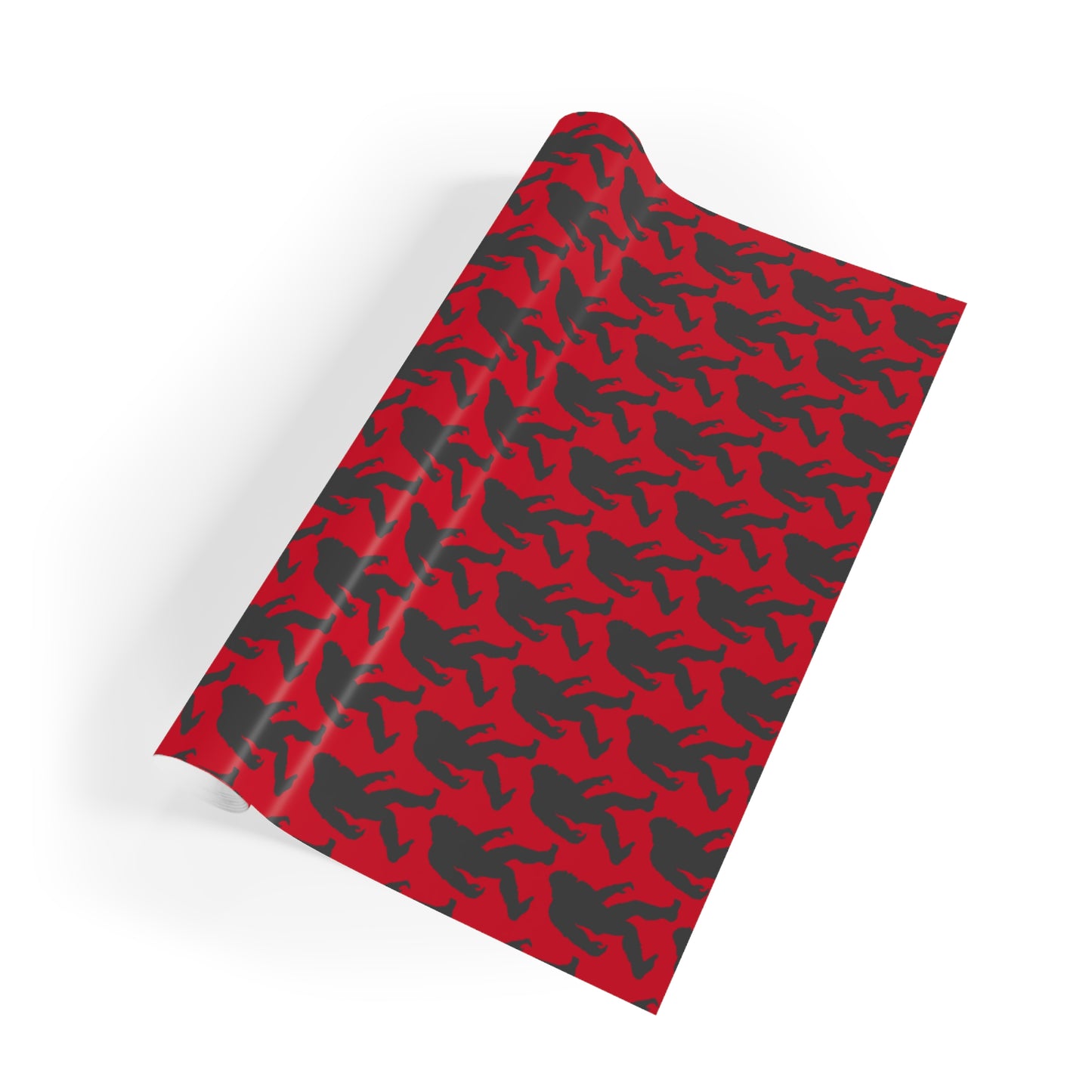 Bigfoot - Wrapping Paper (Red)