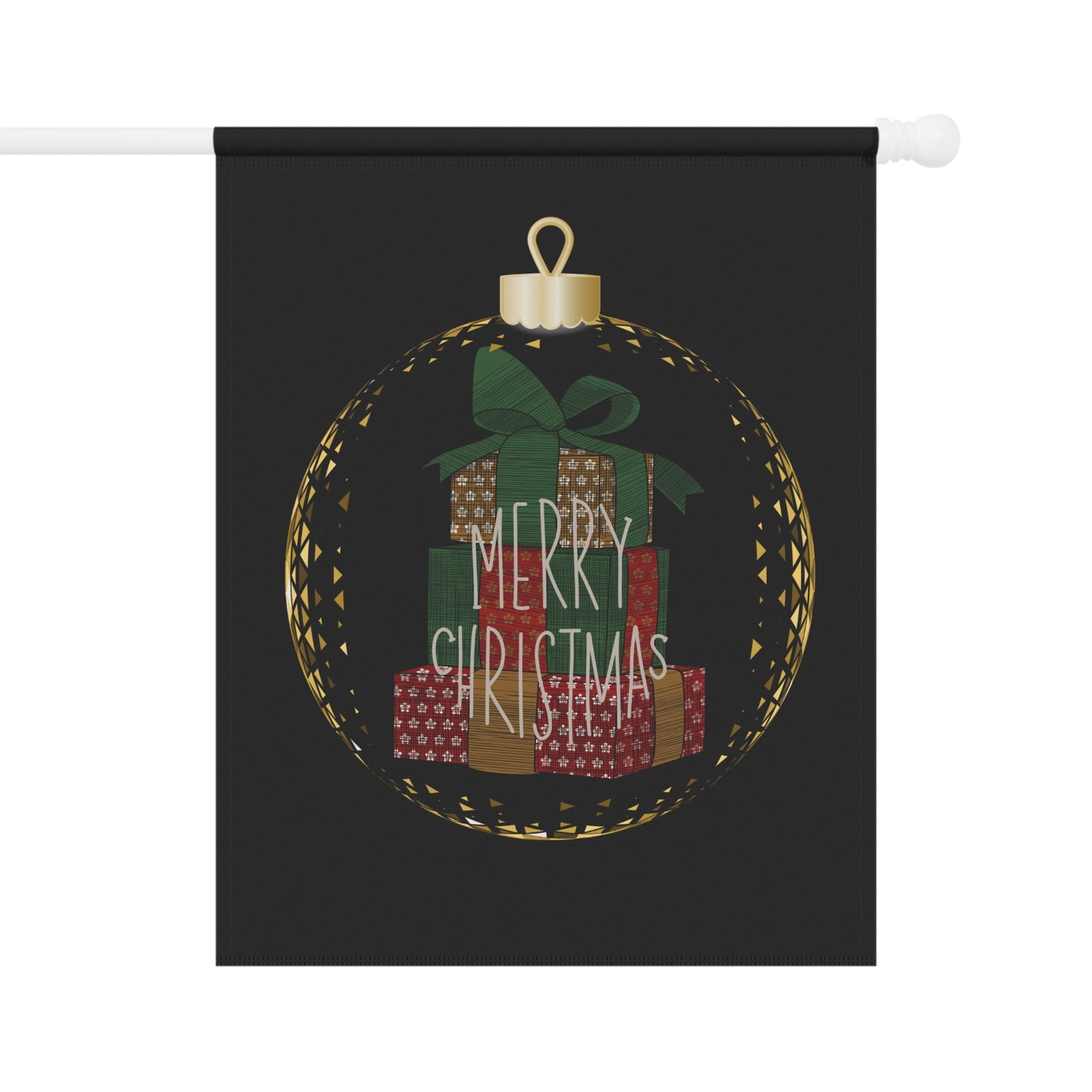 Merry Christmas Garden Banner