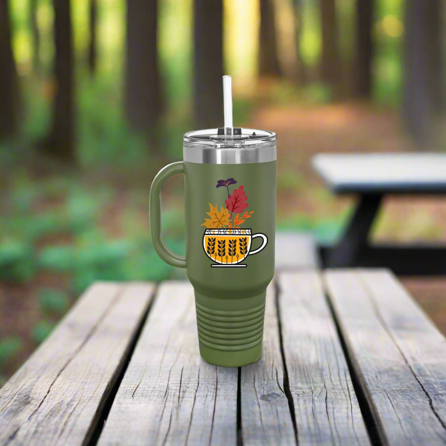 Cup of Fall Insulated Travel Mug, 40oz