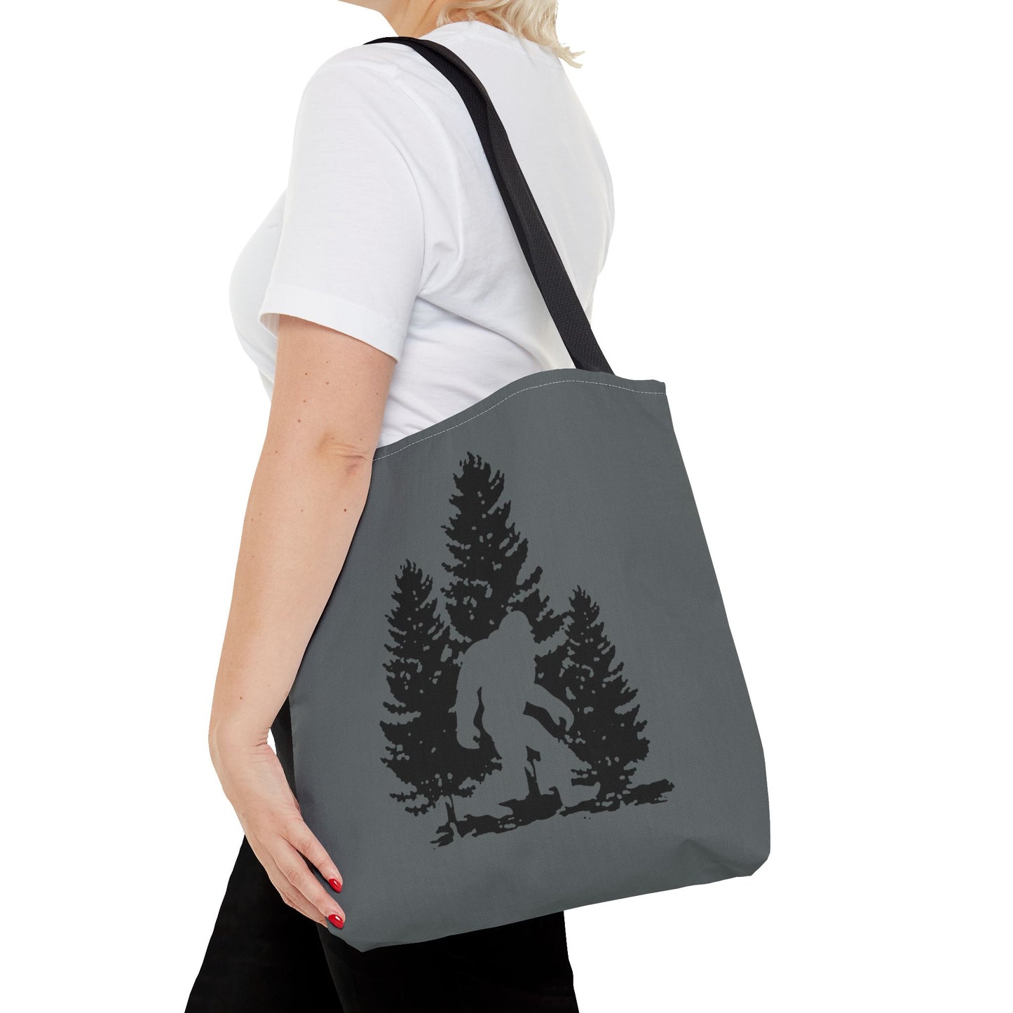 Bigfoot In The Woods - Tote Bag