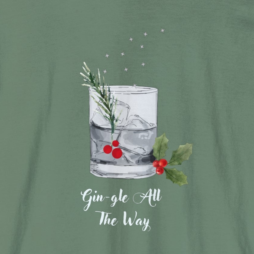 Gin-gle All The Way Long Sleeve T-Shirt