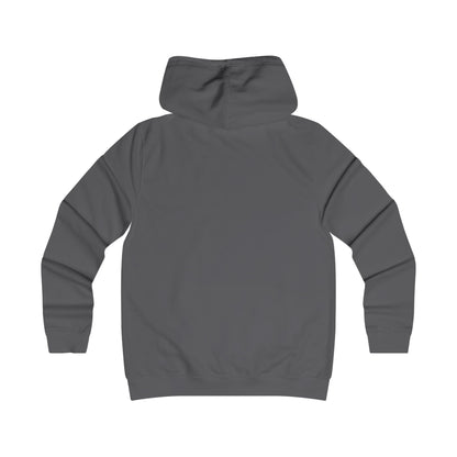Green Flower Girlie Cut Hoodie