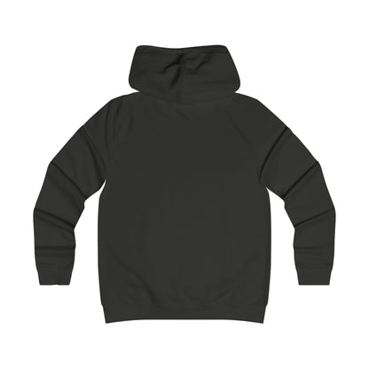 Green Flower Girlie Cut Hoodie