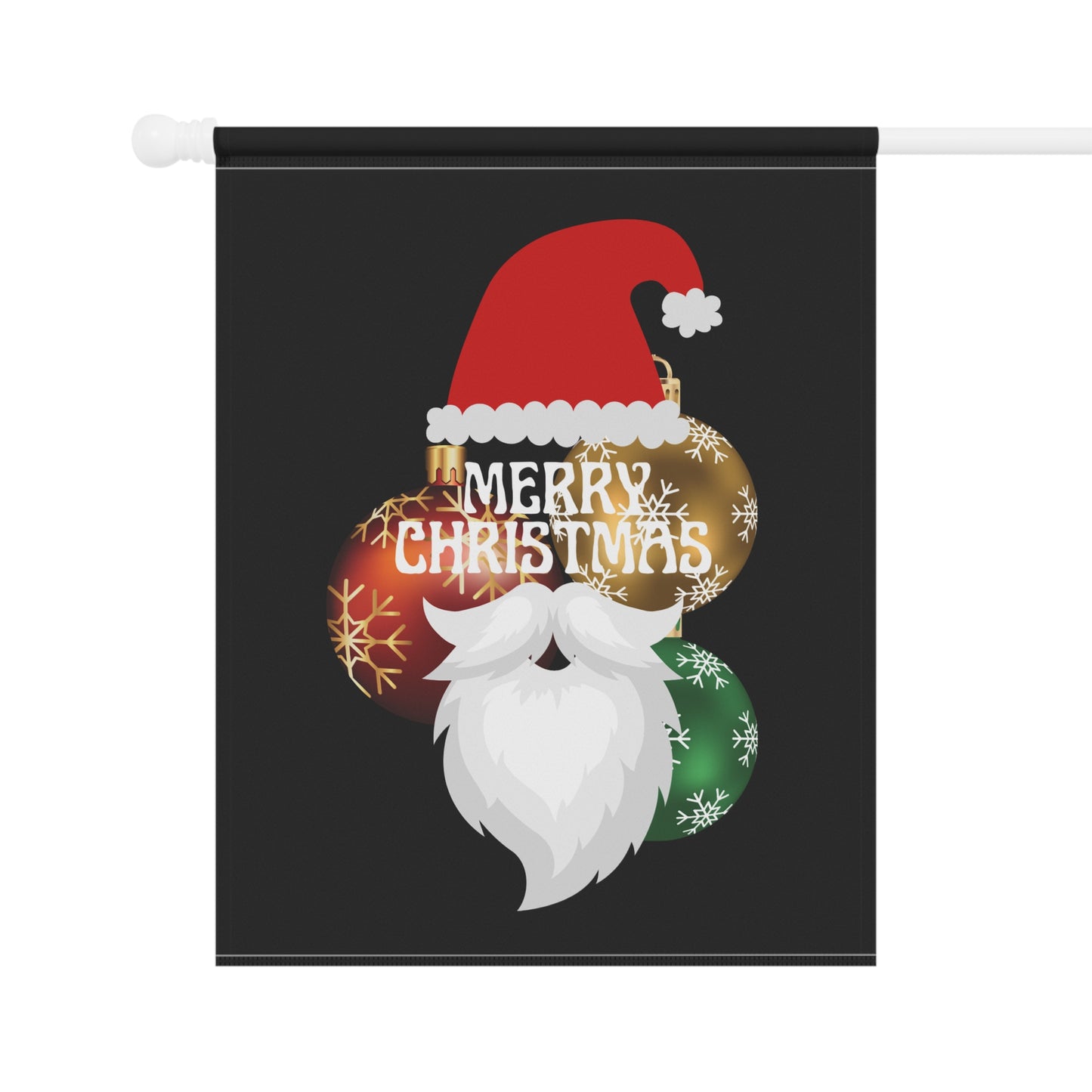 Christmas Santa Garden Banner