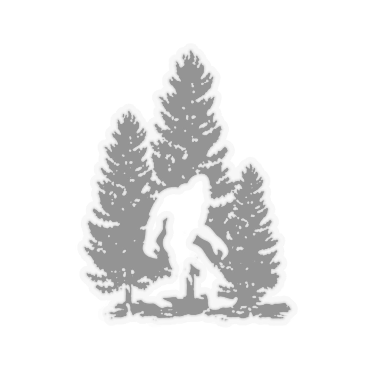 Big Foot In The Woods - Sticker