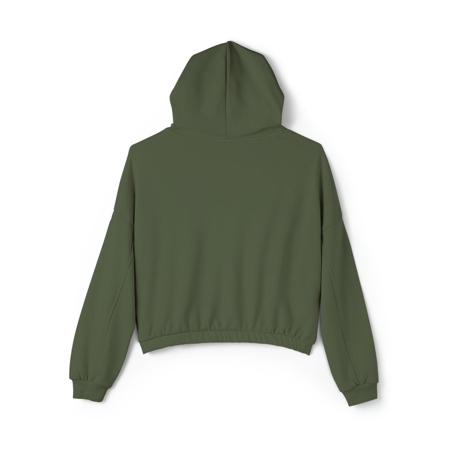 Leafy Green Tree - Women's Cinched Bottom Hoodie