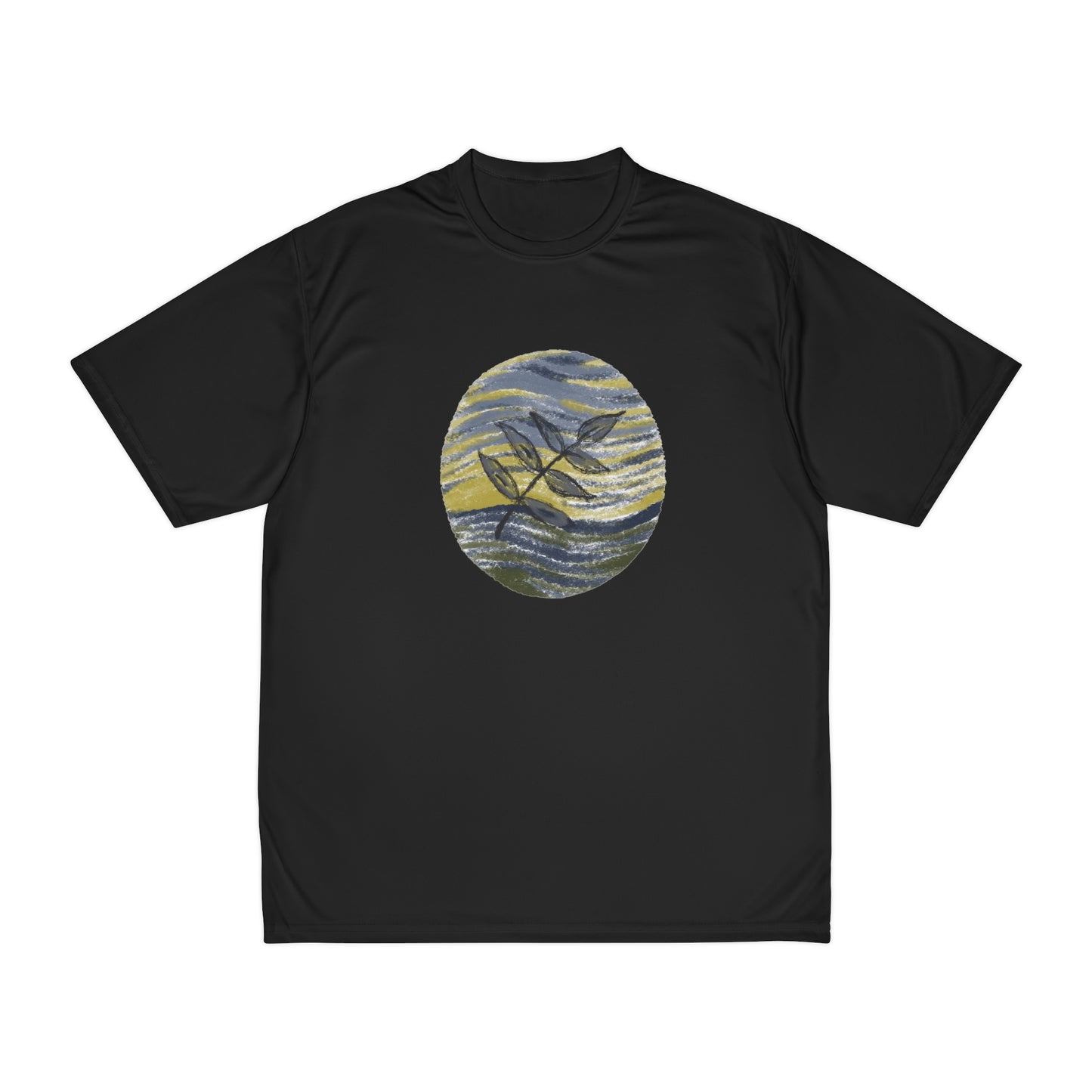 Fern Wave Men's Performance T-Shirt