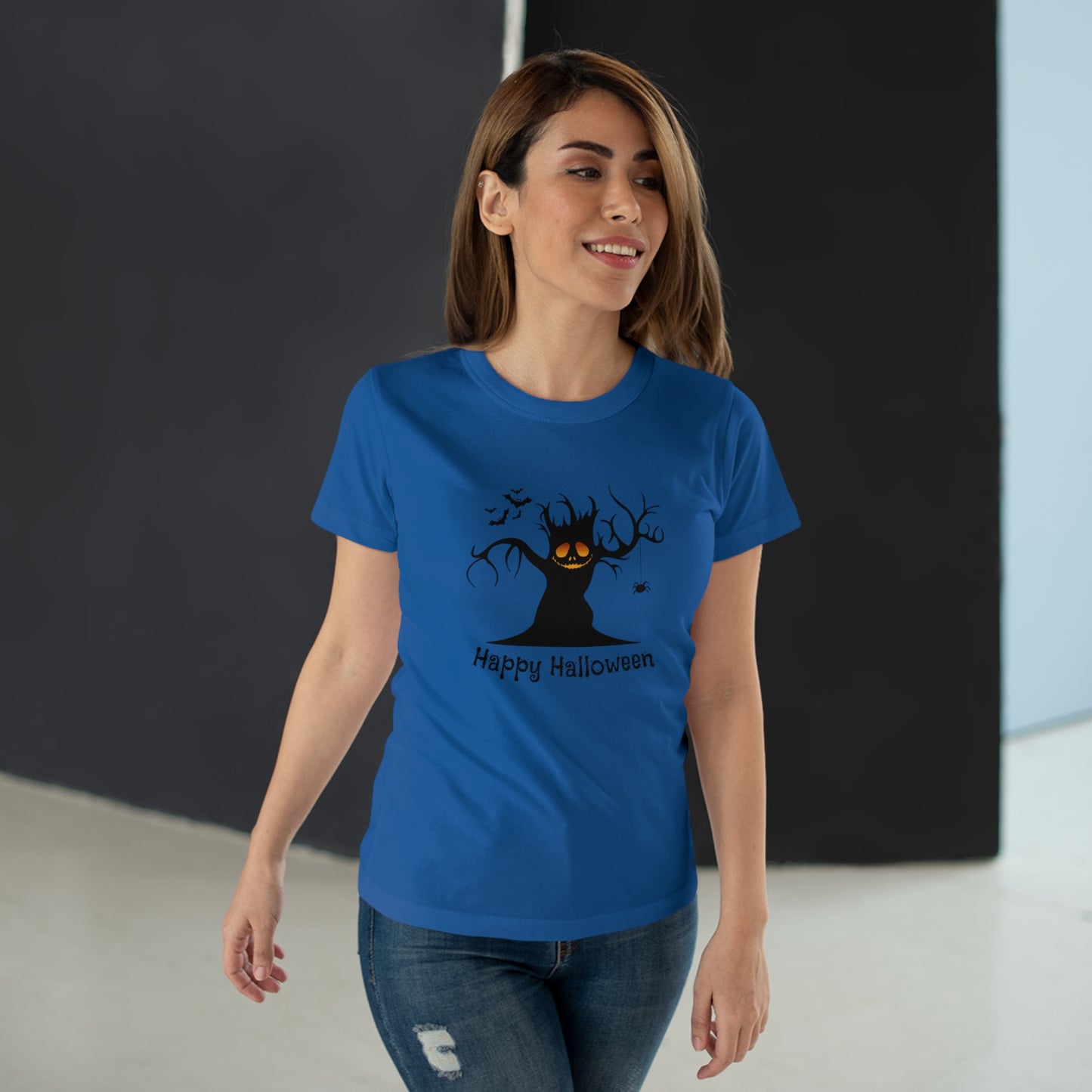 Happy Halloween Spooky Tree  - Women’s Tee