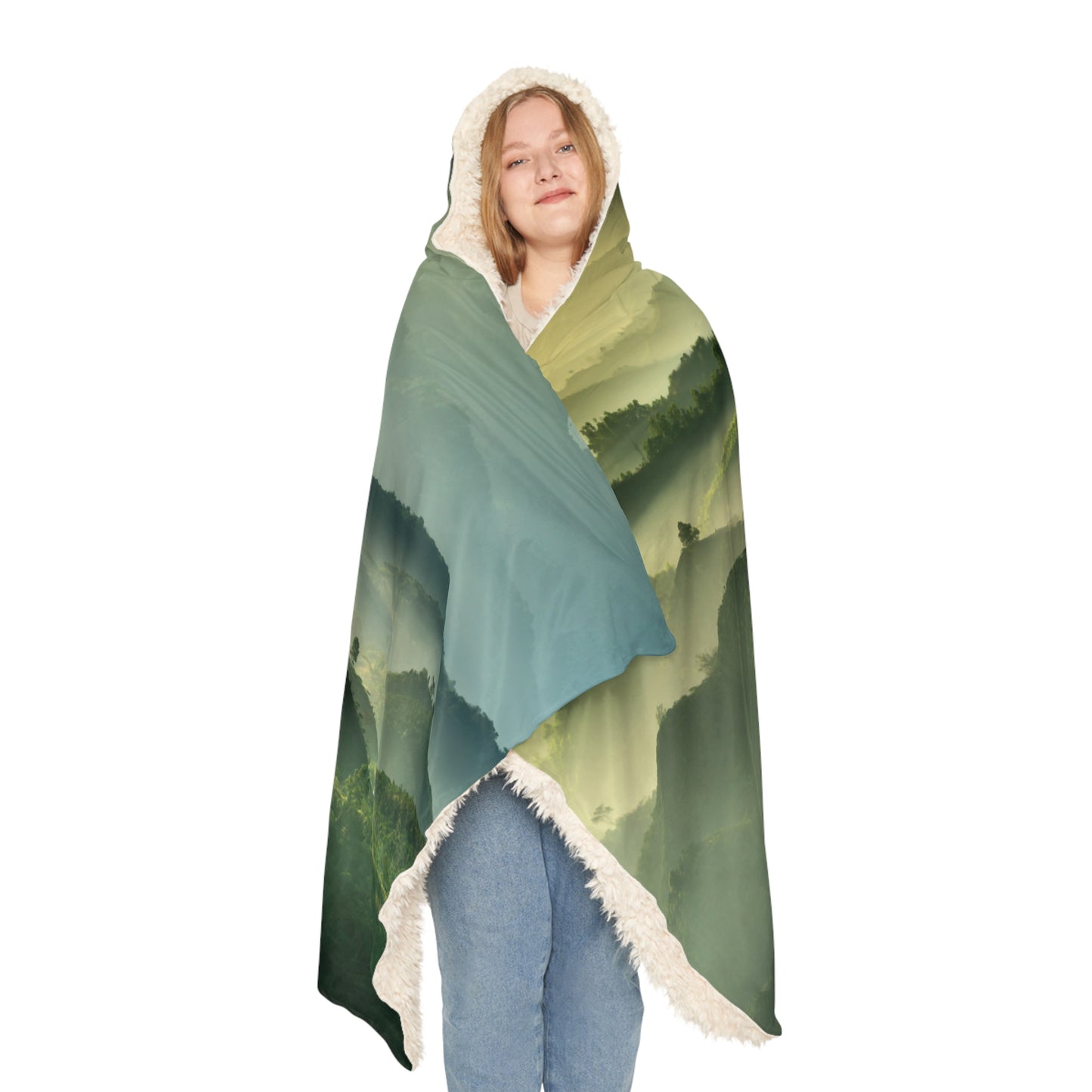 Mossy Mountain Top Blanket