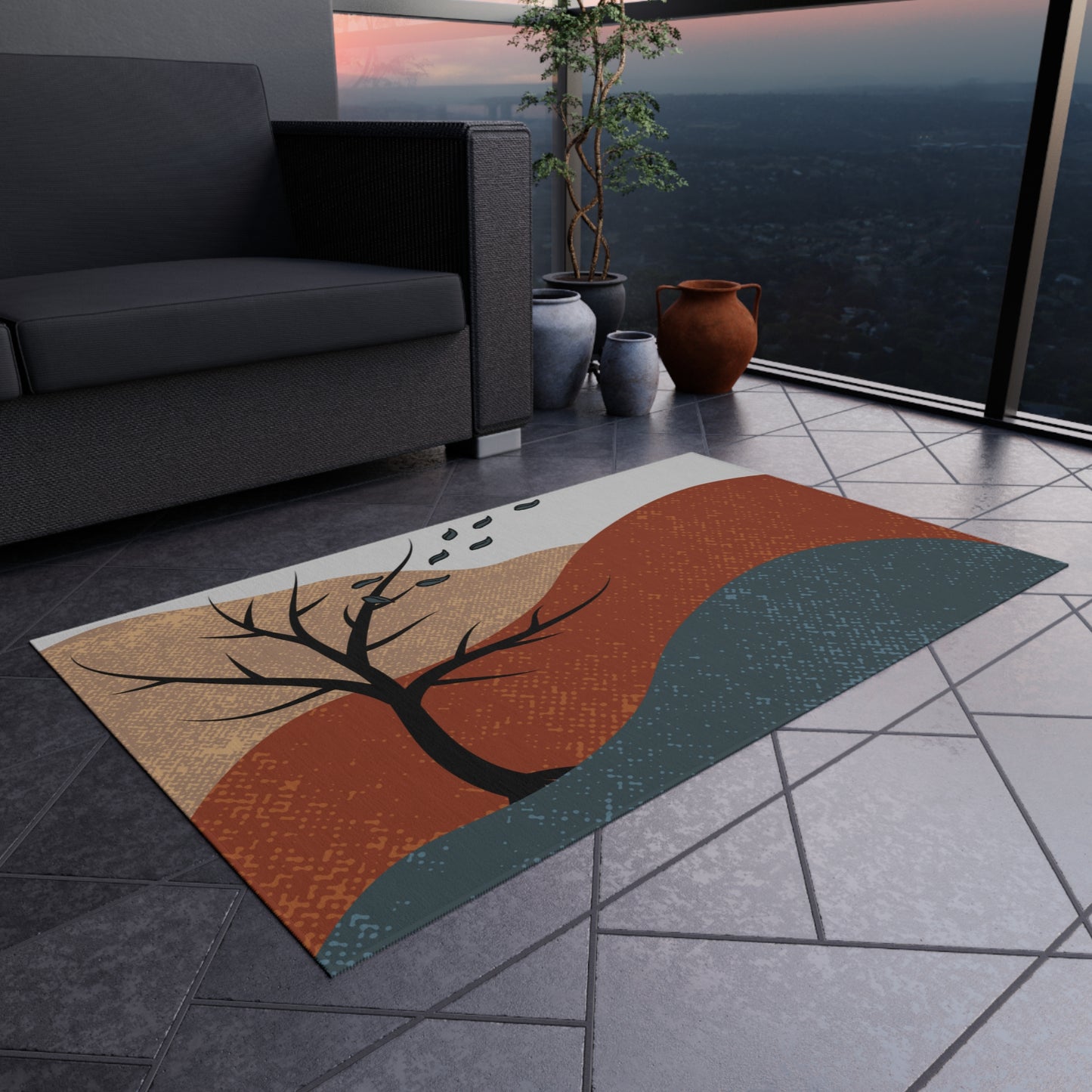 Whispering Tree Outdoor Rug