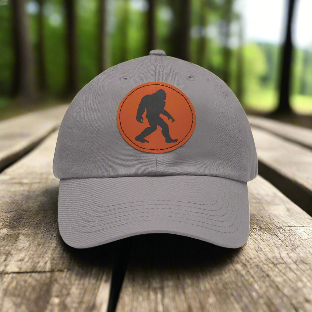 Bigfoot Hat with Leather Round Patch