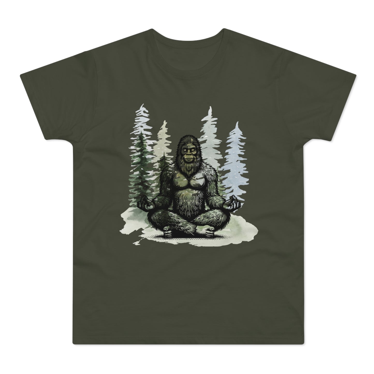 Bigfoot Zen T-shirt - Men's T Shirt