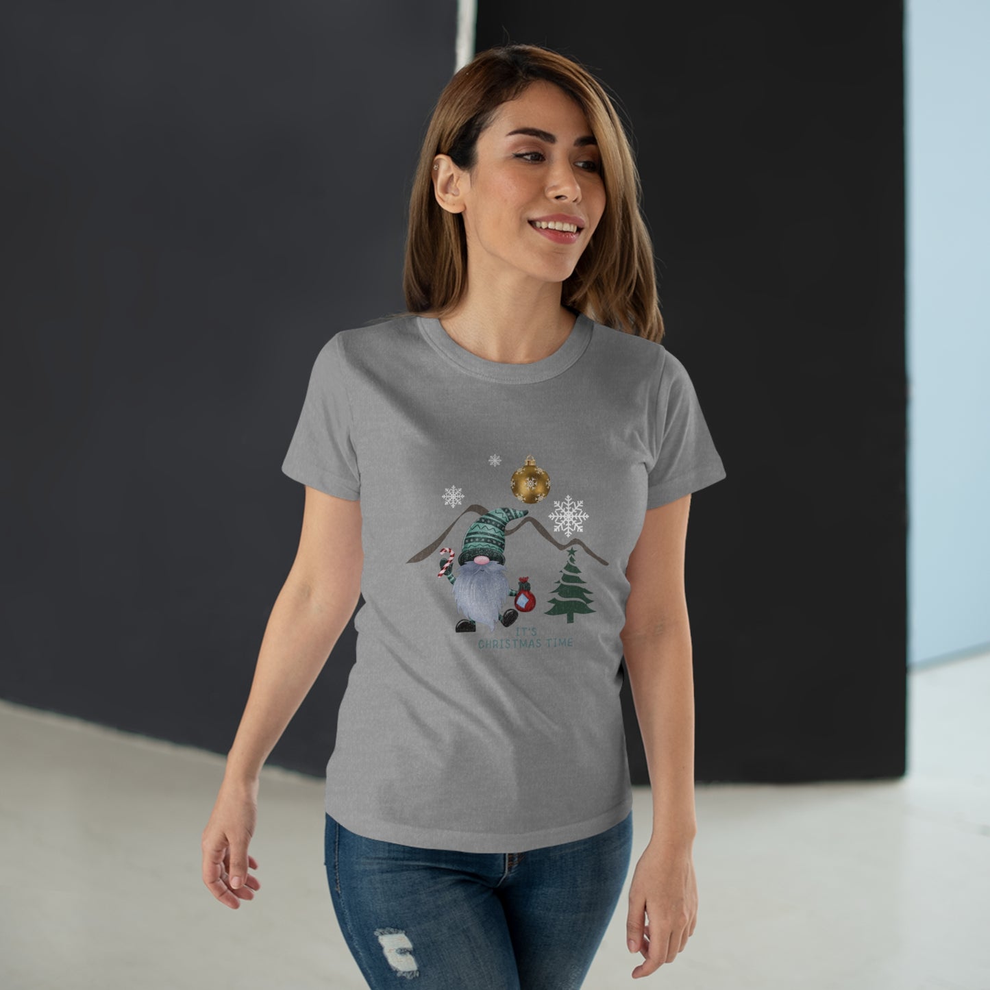 It’s Christmas Time - Mountain Gnome Women's T-shirt