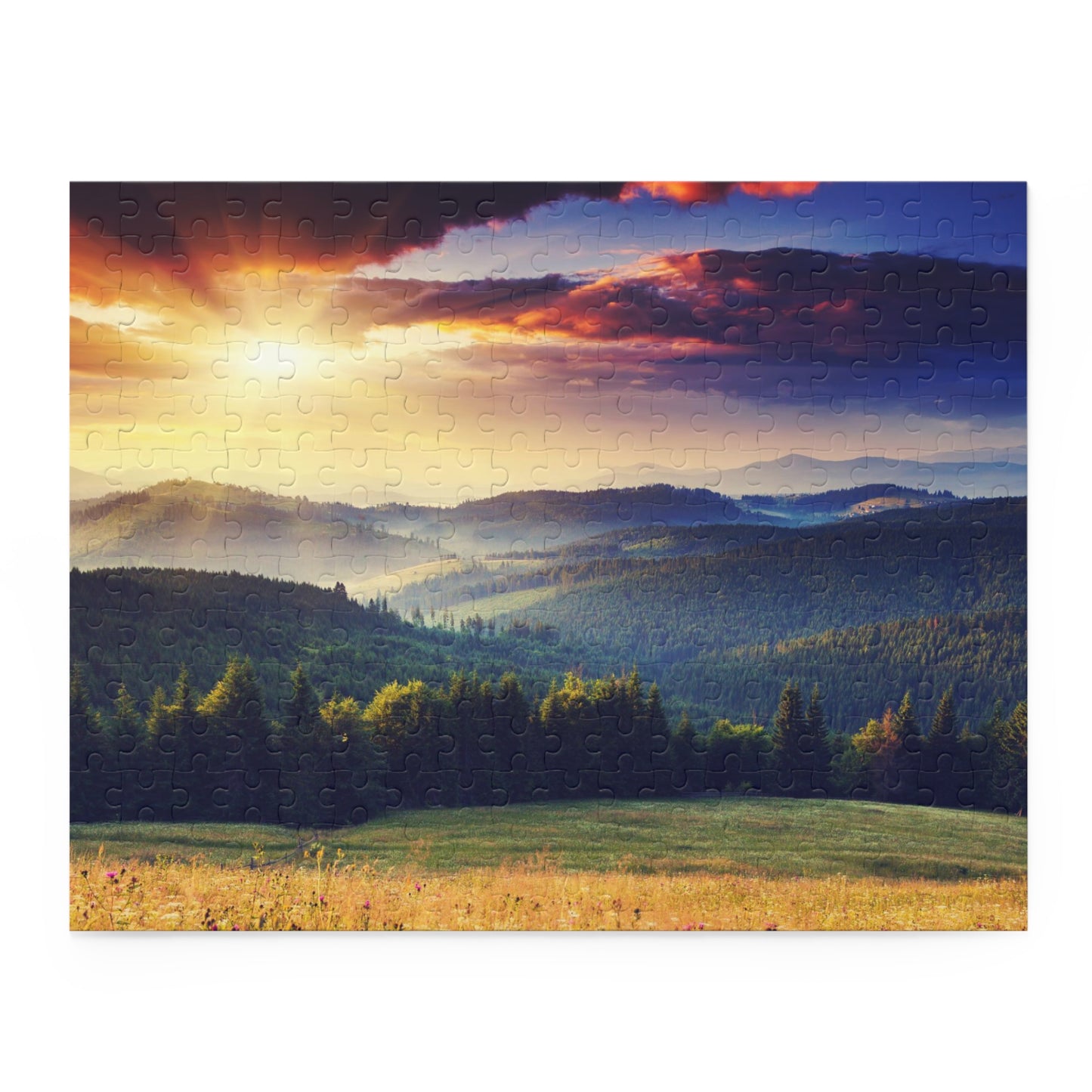 Sunset Puzzle (120, 252, 500-Piece)