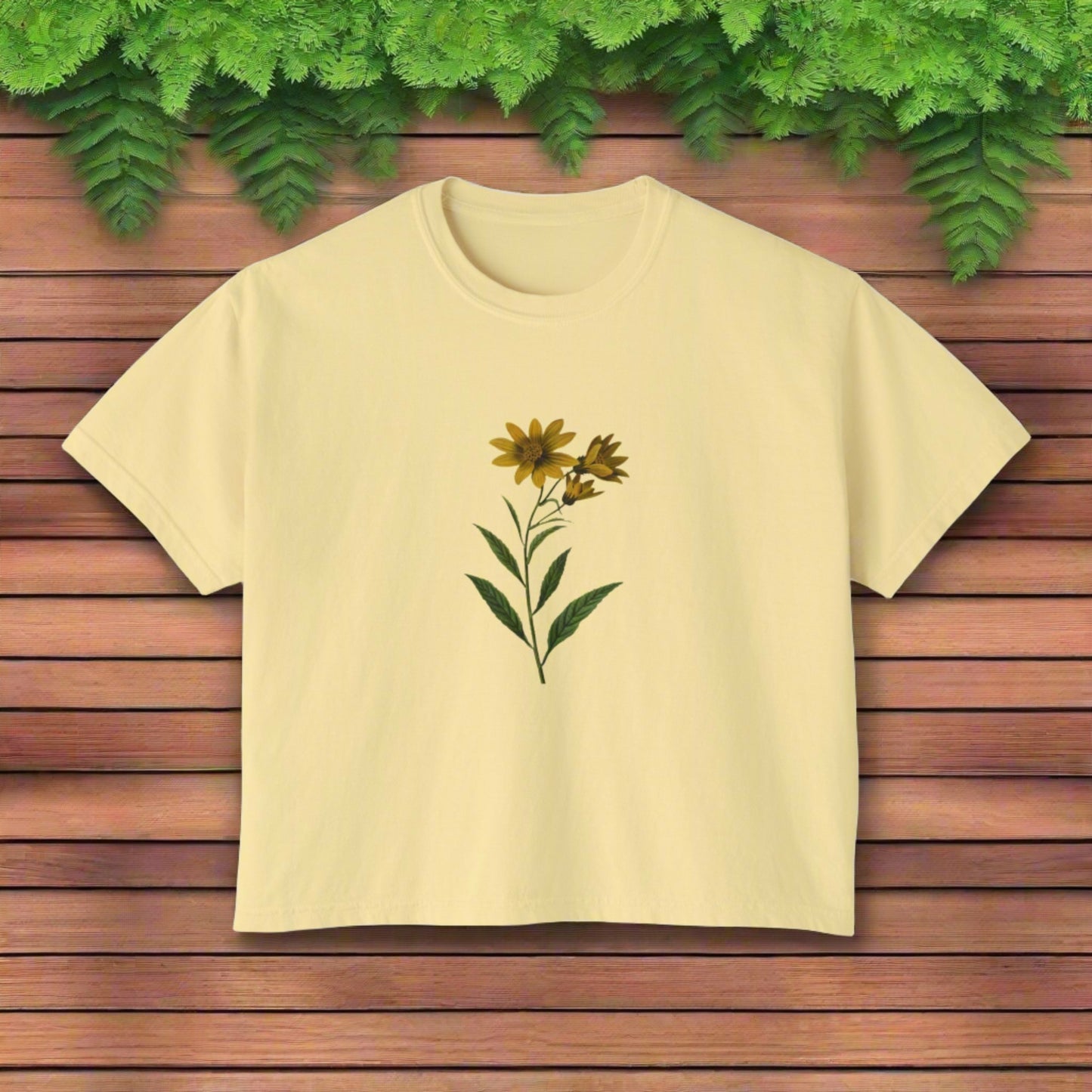 Pretty Flower Women's Boxy Tee