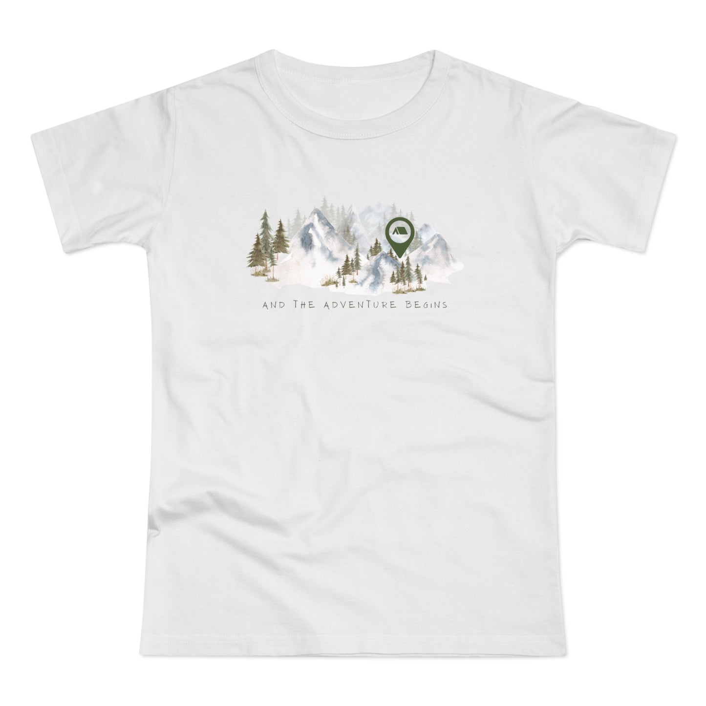 Adventure Begins - Women's T-shirt