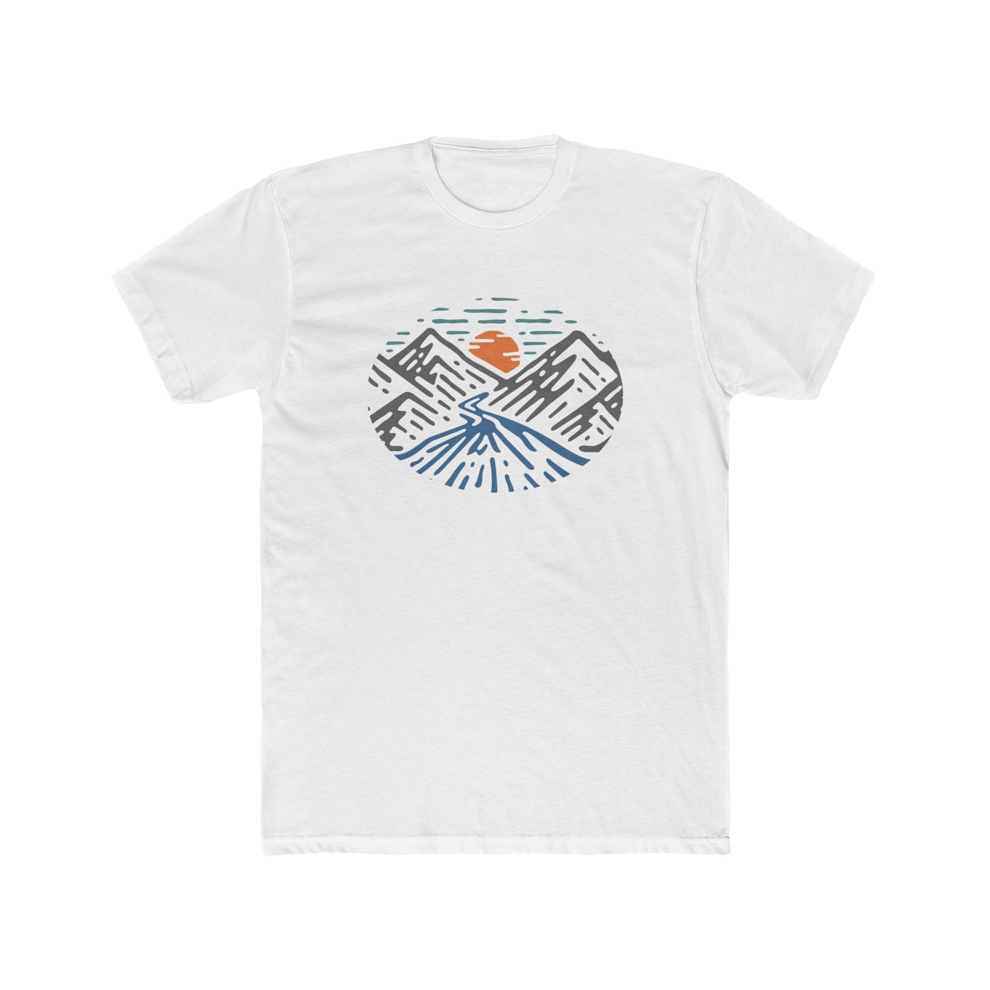 Mountain Air Men's Cotton Crew Tee