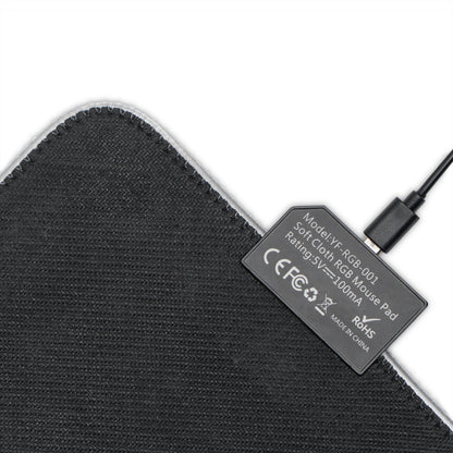 Gaming Mouse Pad - Fog Mountain LED Design