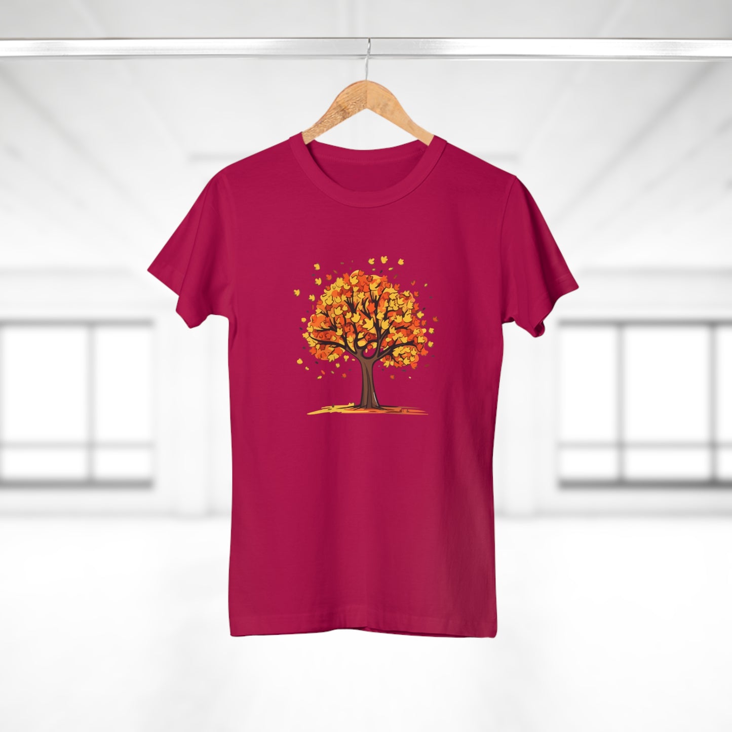 Leaves of the Fall - Women’s Maple Tee