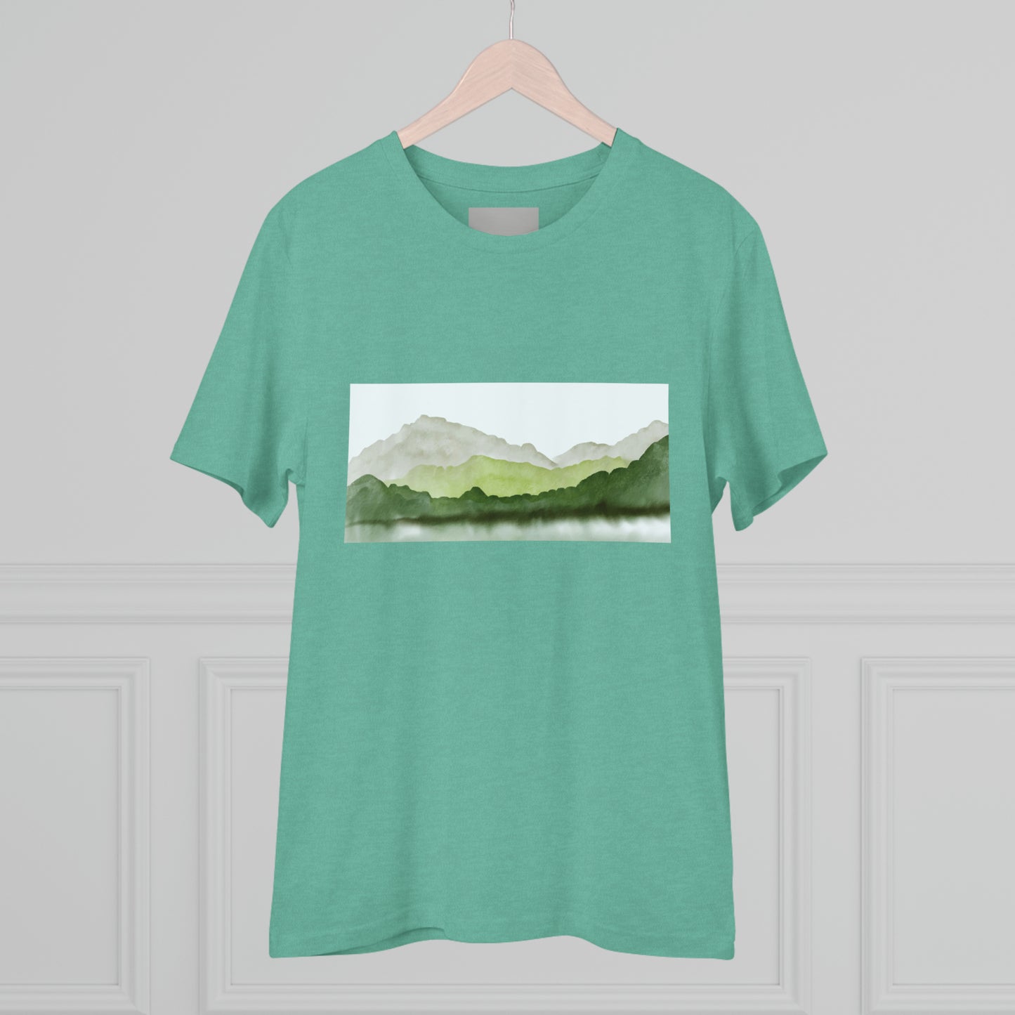 Mossy Mountain Organic Creator T-shirt - Unisex